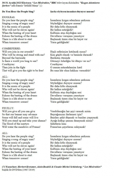 2024 Istikbal Marşı - Sözleri