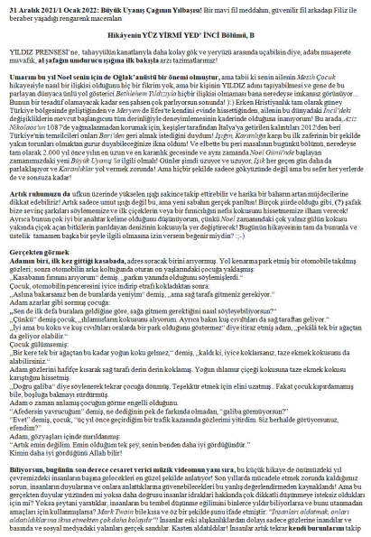 14 numaralı yorumum A