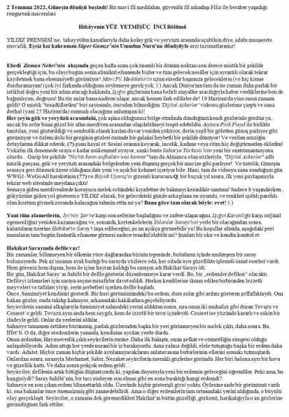 40 numaralı yorumum A