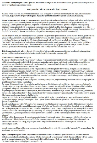 115 numaralı yorumum A