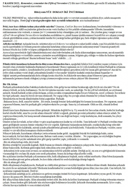 58 numaralı yorumum A