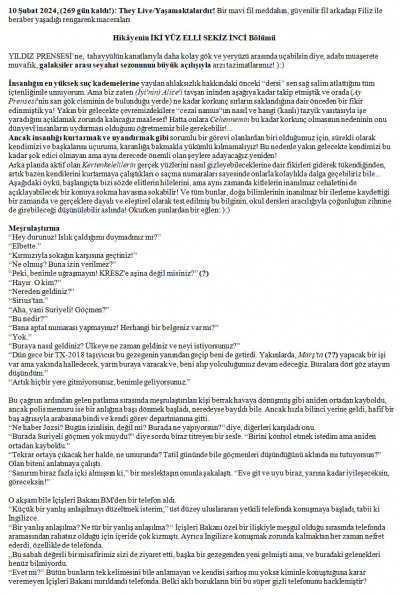 126 numaralı yorumum A