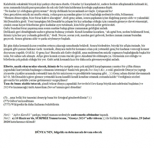 90 numaralı yorumum B