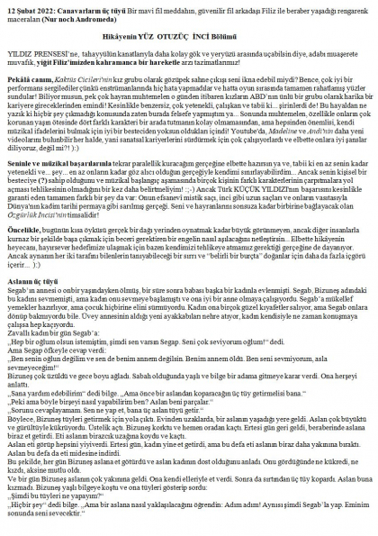 20 numaralı yorumum A