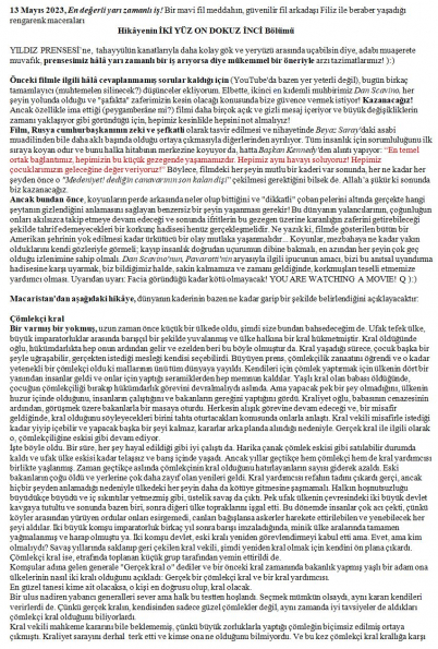 86 numaralı yorumum A