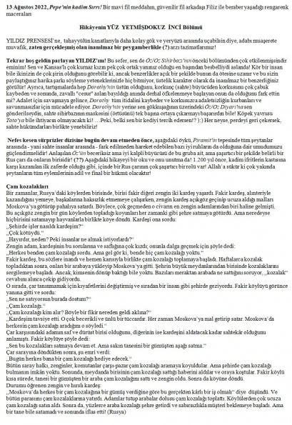 46 numaralı yorumum A