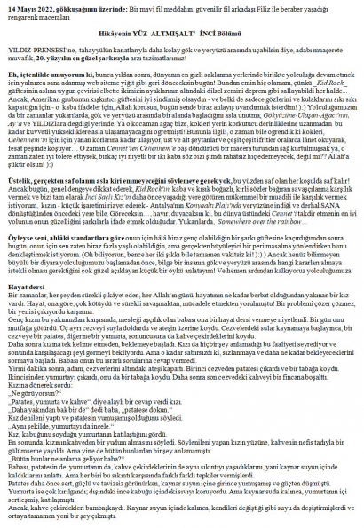 33 numaralı yorumum A