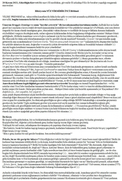 6 numaralı yorumum A