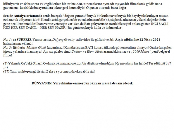 30 numaralı yorumum B