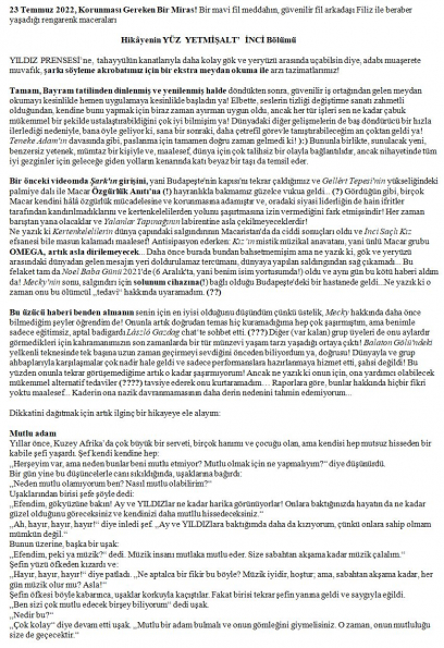 43 numaralı yorumum A