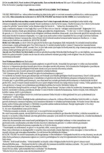 118 numaralı yorumum A