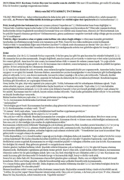 110 numaralı yorumum A