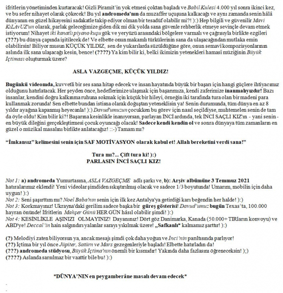 18 numaralı yorumum B