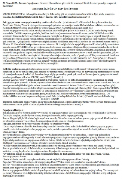 84 numaralı yorumum A