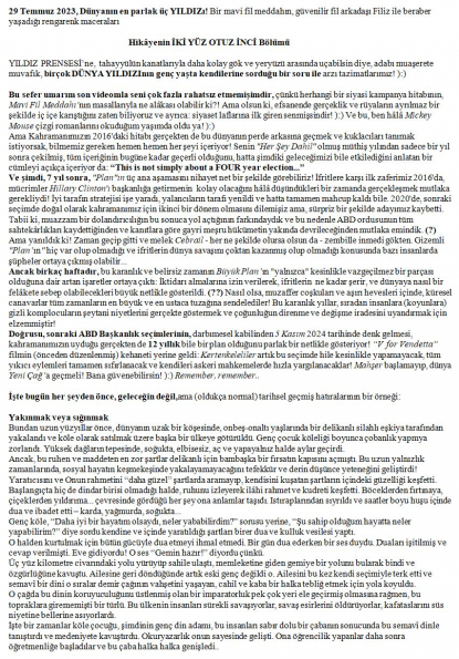 97 numaralı yorumum A