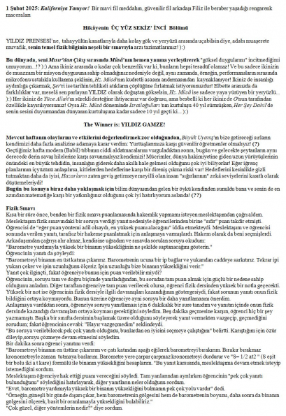 178 numaralı yorumum A