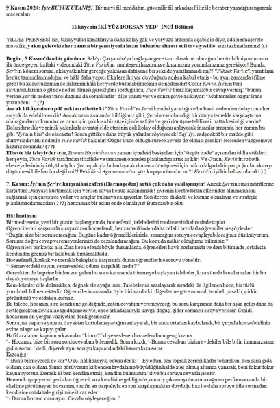 166 numaralı yorumum A