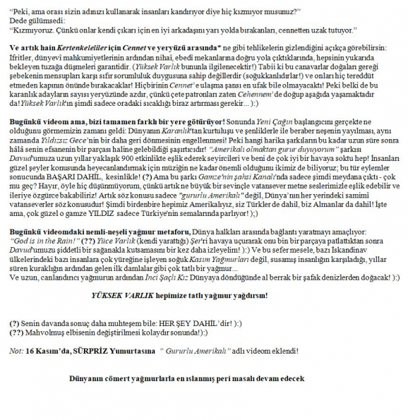 167 numaralı yorumum B