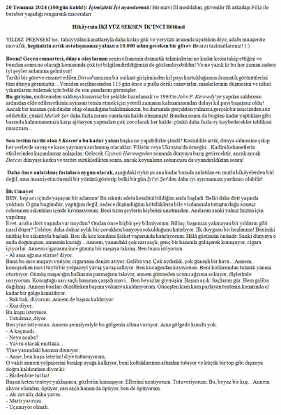 149 numaralı yorumum A