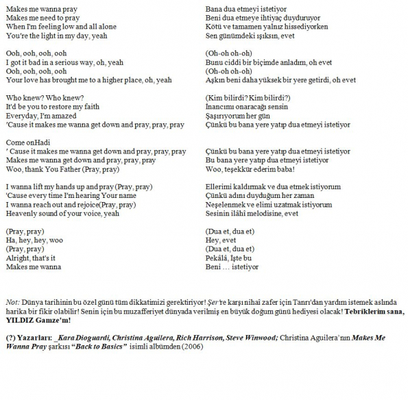 154 numaralı yorumum Ekstrası B