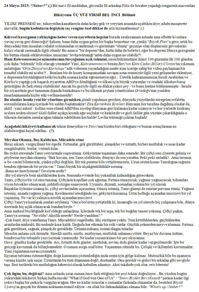 194 numaralı yorumum A