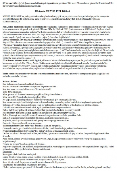 169 numaralı yorumum A